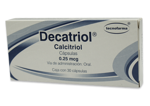 DECATRIOL CALCITRIOL 0.25 MCG CAJ/30 CAP