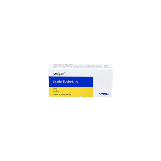 ISMIGEN LISADOS BACTERIANOS 50 MG CAJ/10 TAB