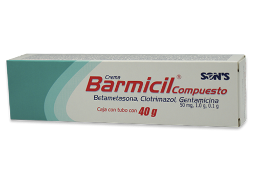 BARMICIL Betametasona/ Clotrimazol/ Gentamicina CAJ/1 TUB 40 G.