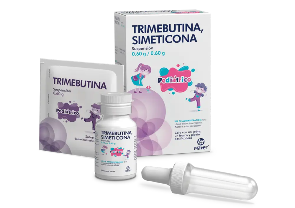 TRIMEBUTINA/SIMETICONA SUSP PED MAVER