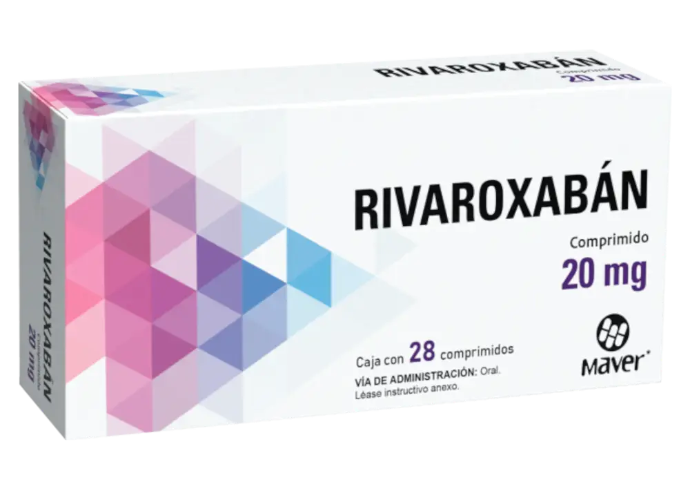 RIVAROXABAN 20 MG MAVER CAJ/ 30 AB