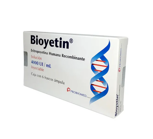 BIOYETIN ERITROPOYETINA HUMANA 4000UI FAM CAJ/6