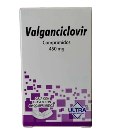 VALGANCICLOVIR 450MG COM FCO C/60