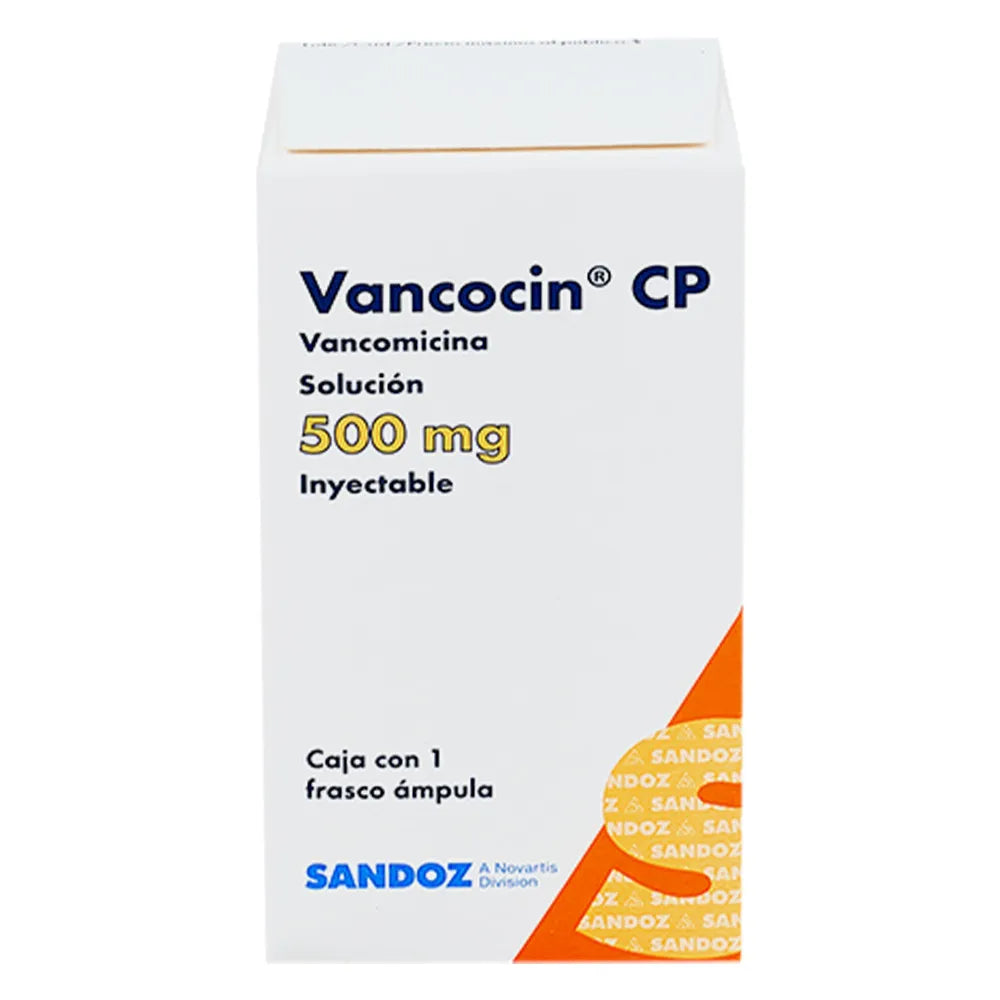 VANCOCIN CP VANCOMICINA 500 MG CAJ/1 FAM