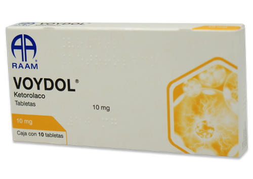 VOYDOL KETOROLACO 10 MG C/10 TAB