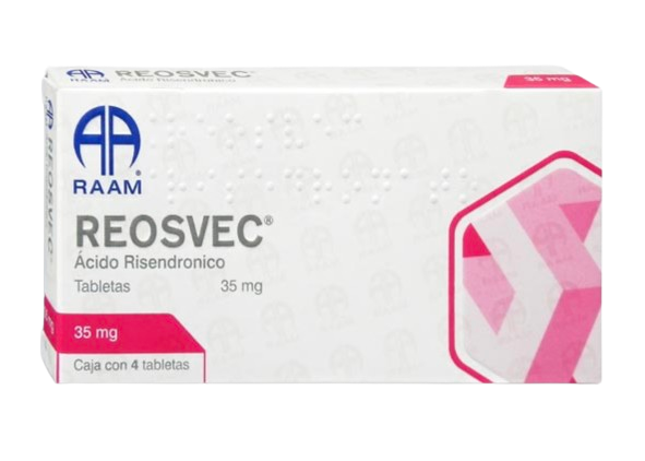 REOSVEC ACIDO RISENDRONICO 35 MG CAJ/4 TAB