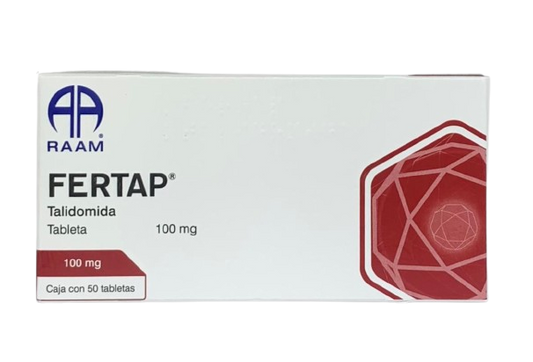 FERTAP TALIDOMIDA 100 MG TAB CAJ/50