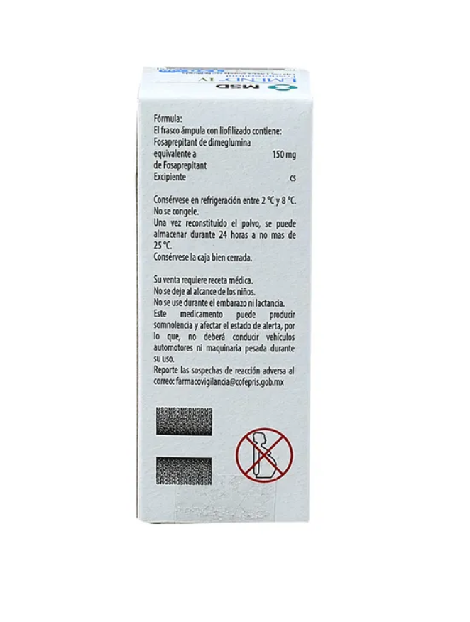 EMEND IV FOSAPREPITANT 150MG FAM CAJ C/1