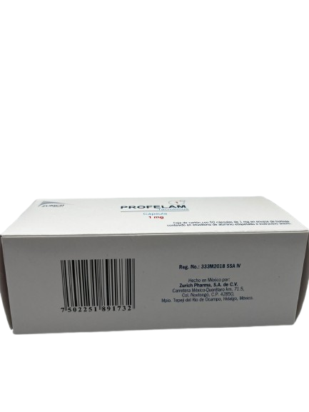 PROFELAM TACROLIMUS 1 MG BOX WITH 50 TABLETS