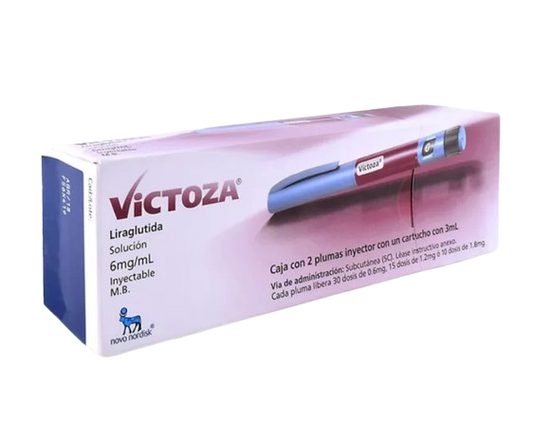 VICTOZA LIRAGLUTIDA 6MG/ML CAJ/2