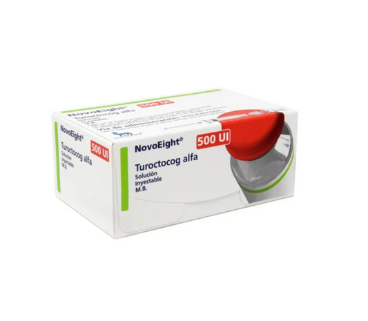 NOVOEIGHT TUROCTOCOG ALFA VIII LIOFILIZADO 500 UI FAM CAJ C/1
