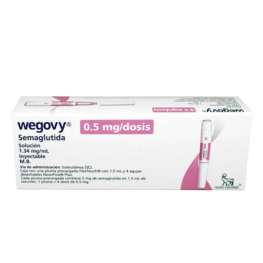 WEGOVY SEMAGLUTIDA 0.5 MG/DOSIS  1 JPLL 4 DOSIS
