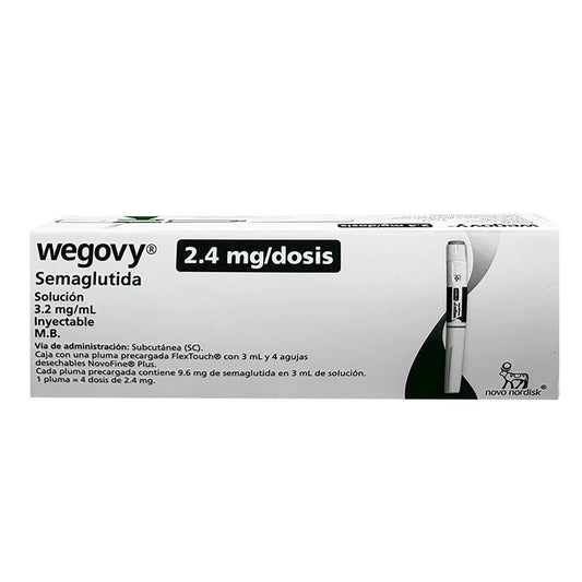 WEGOVY SEMAGLUTIDA 2.4 MG/DOSIS  1 JPLL 4 DOSIS