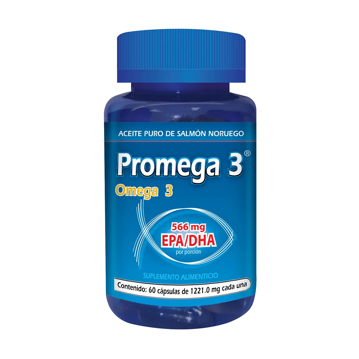 PROMEGA 3 CAP. 1221 MG. FCO. C/60