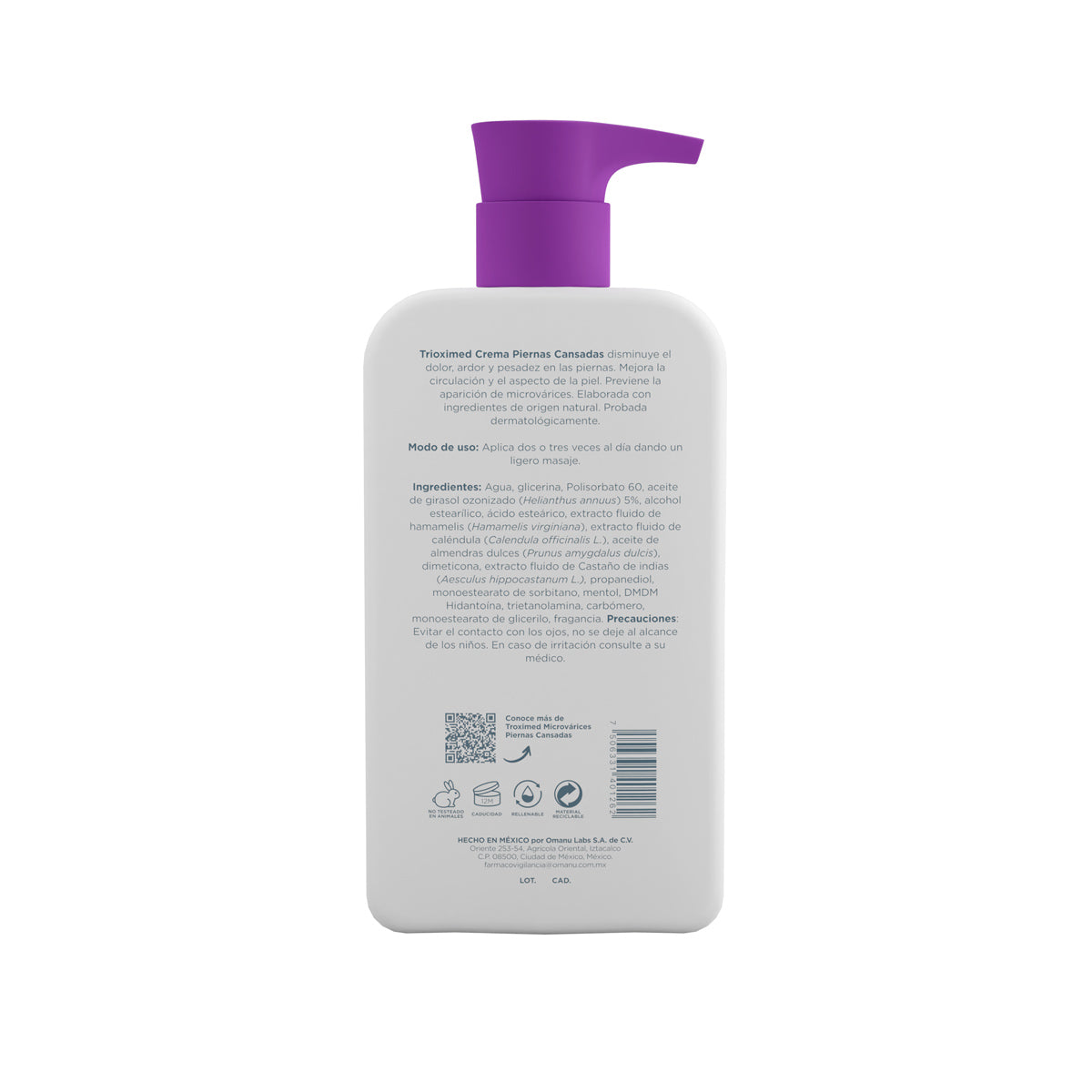 MICROVARICES CREMA PIERNAS CANSADAS 400 ML