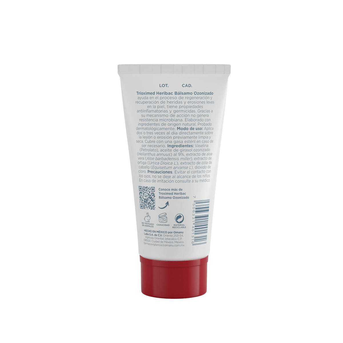 HERIBAC BÁLSAMO OZONIZADO 30 G