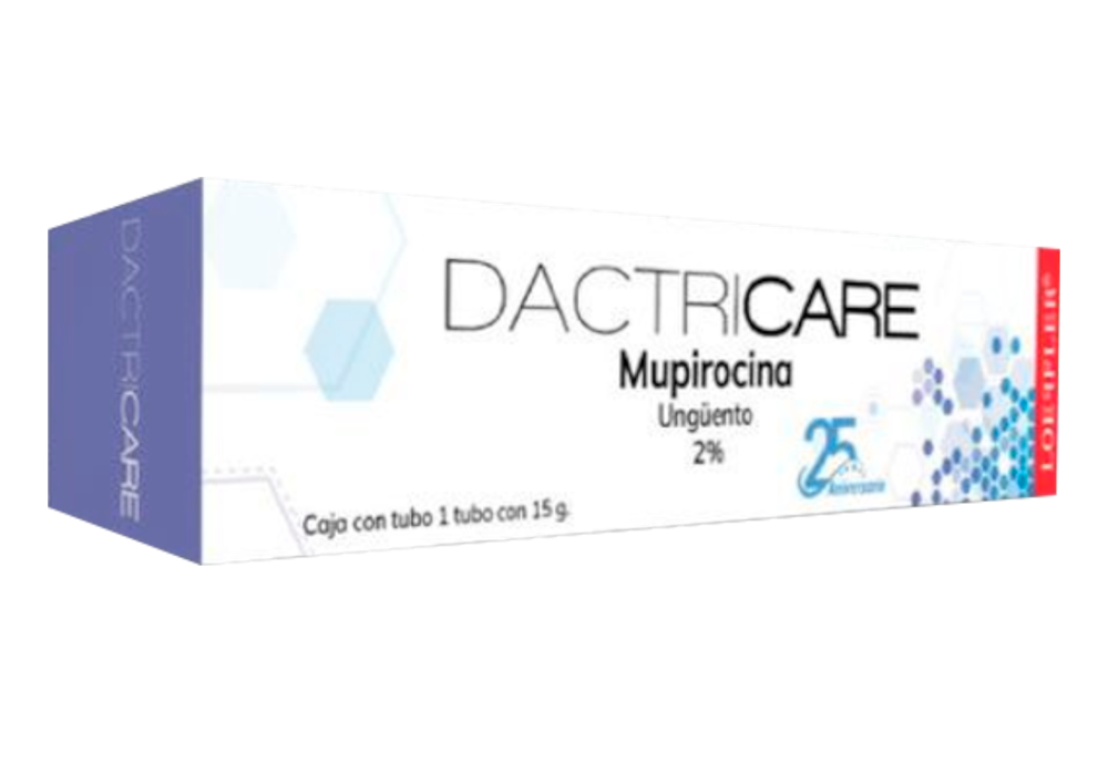 DACTRICARE MUPIROCINA 2% TUBO CON 15 GRS