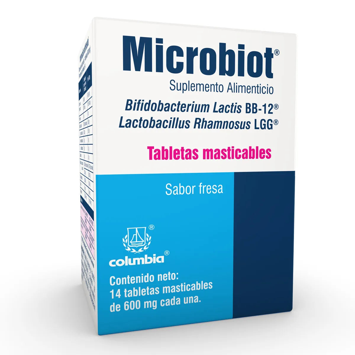 MICROBIOTFIT MASTICABLE BIFIDOBACTERIUM LACTIS 600 MG CAJ/14 TAB