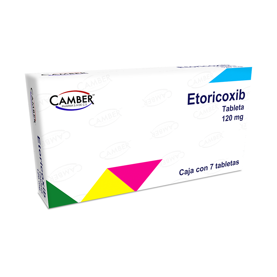 ETORICOXIB CAMBER 120 MG CAJ/7 TAB