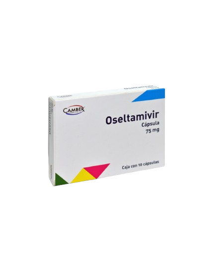 OSELTAMIVIR 75 MG TABLETAS CAJA CON 10