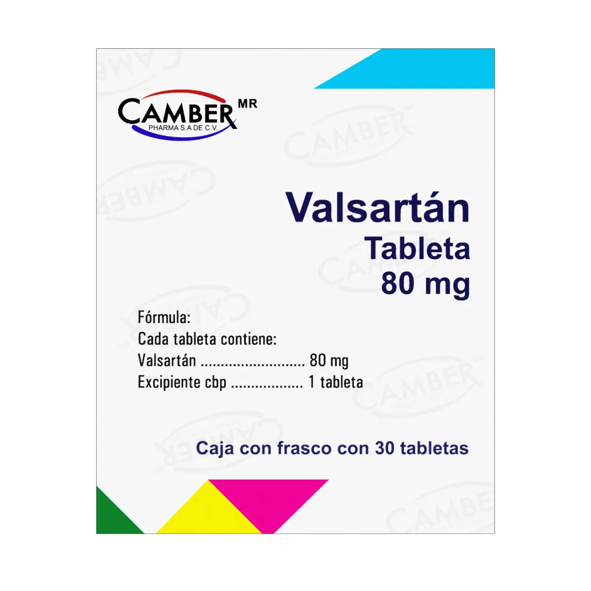 VALSARTAN 80 MG C/30