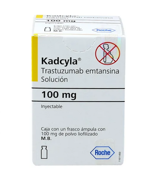 KADCYLA TRASTUZUMAB EMTANSINA 100MG F A CAJ C/5ML