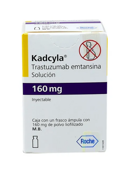 KADCYLA TRASTUZUMAB EMTANSINA LIOF 160MG F A CAJ C/8ML