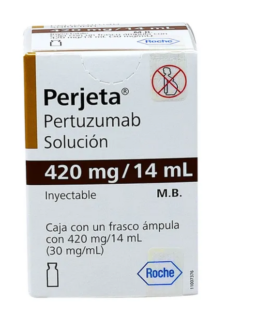 PERJETA PERTUZUMAB 420MG/14ML (30MG/ML) F A CAJ C/1