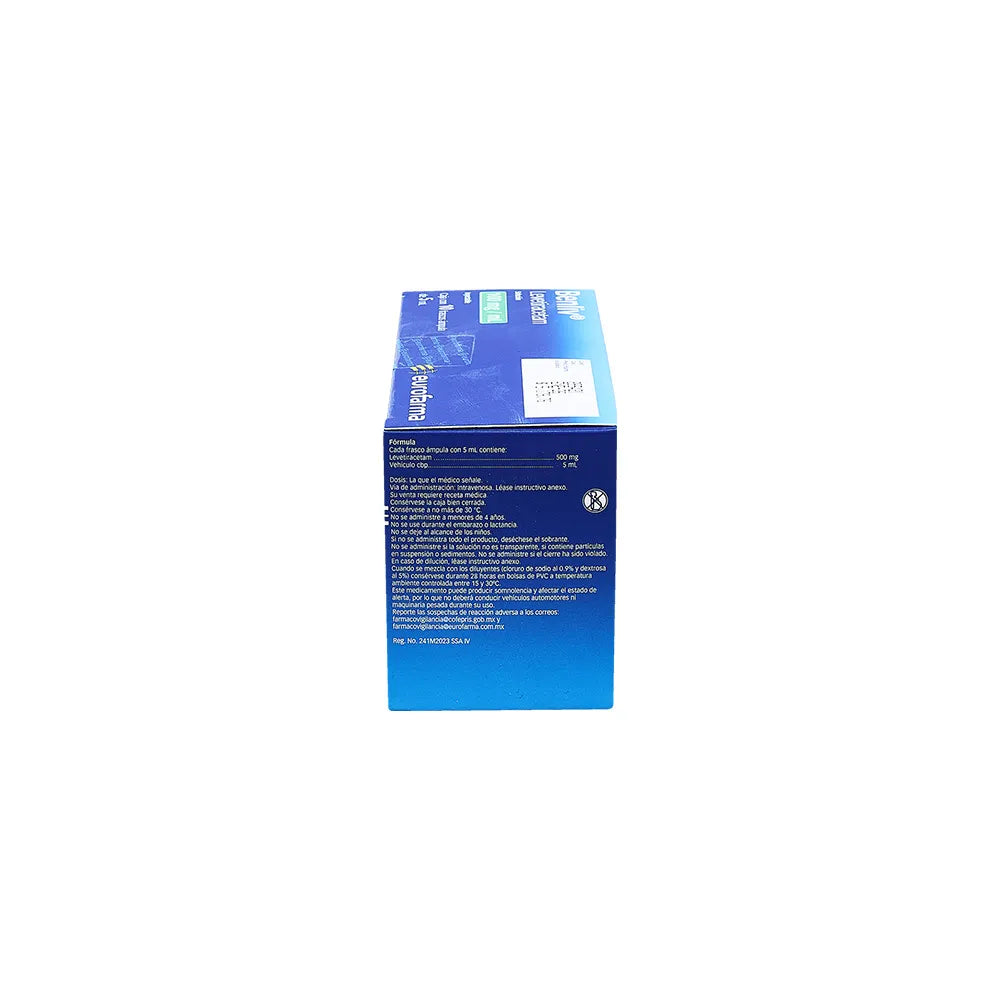 BENLIV LEVETIRACETAM 100MG/ ML CAJ/10 FAM