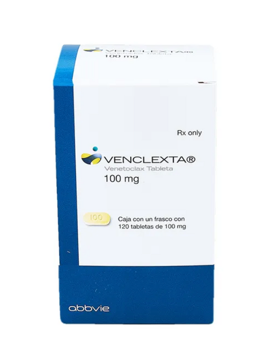 VENCLEXTA VENETOCLAX 100 MG TAB CAJ C/120