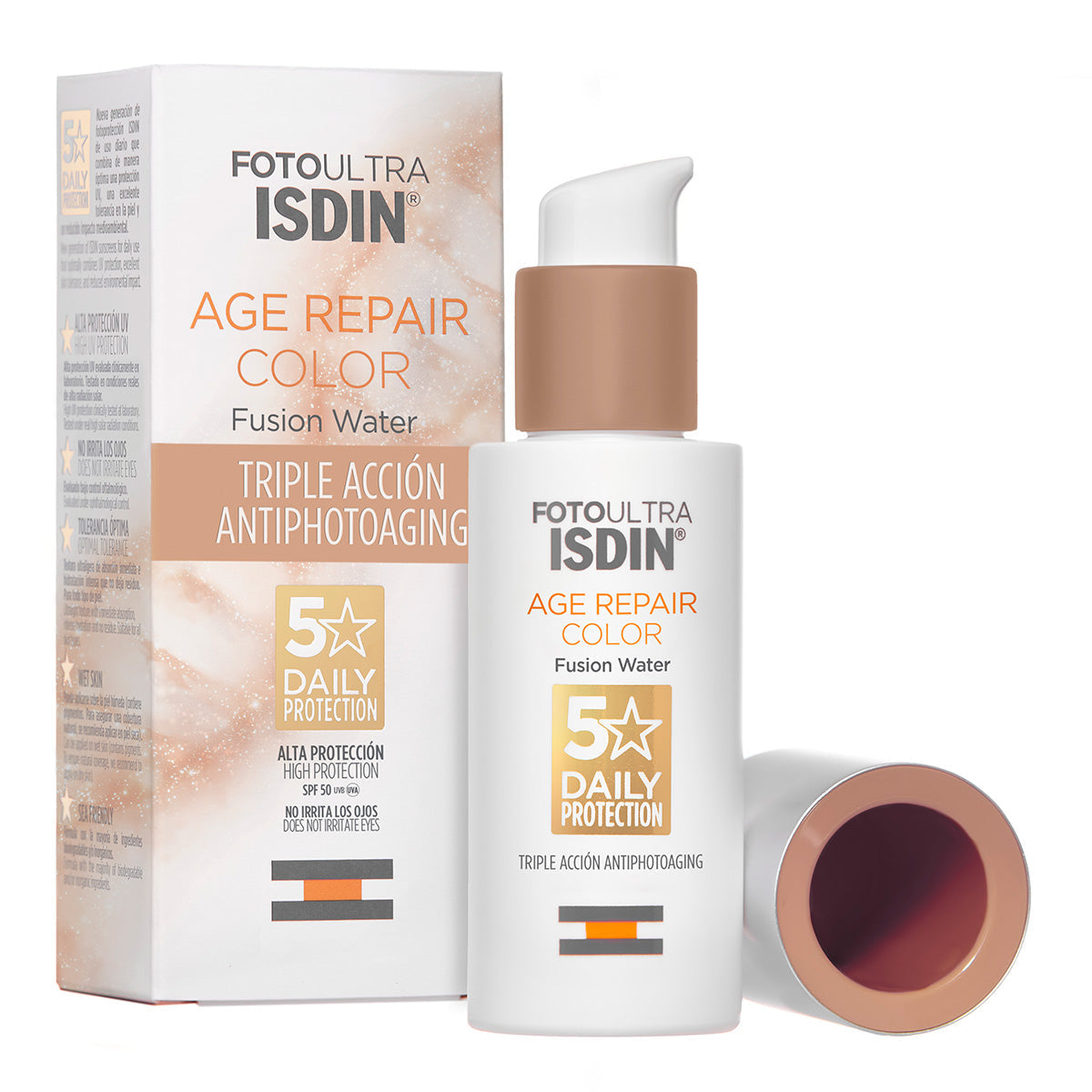 ISDIN SPF50 AGE REPAIR FUSION WATER COLOR 50 ML