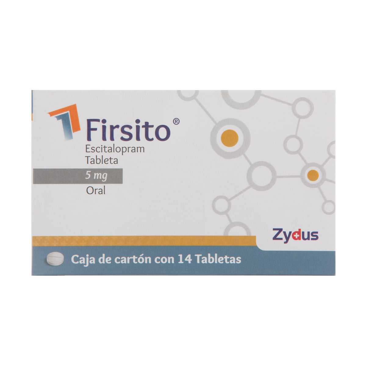 FIRSITO ESCITALOPRAM 5 MG TAB C/14