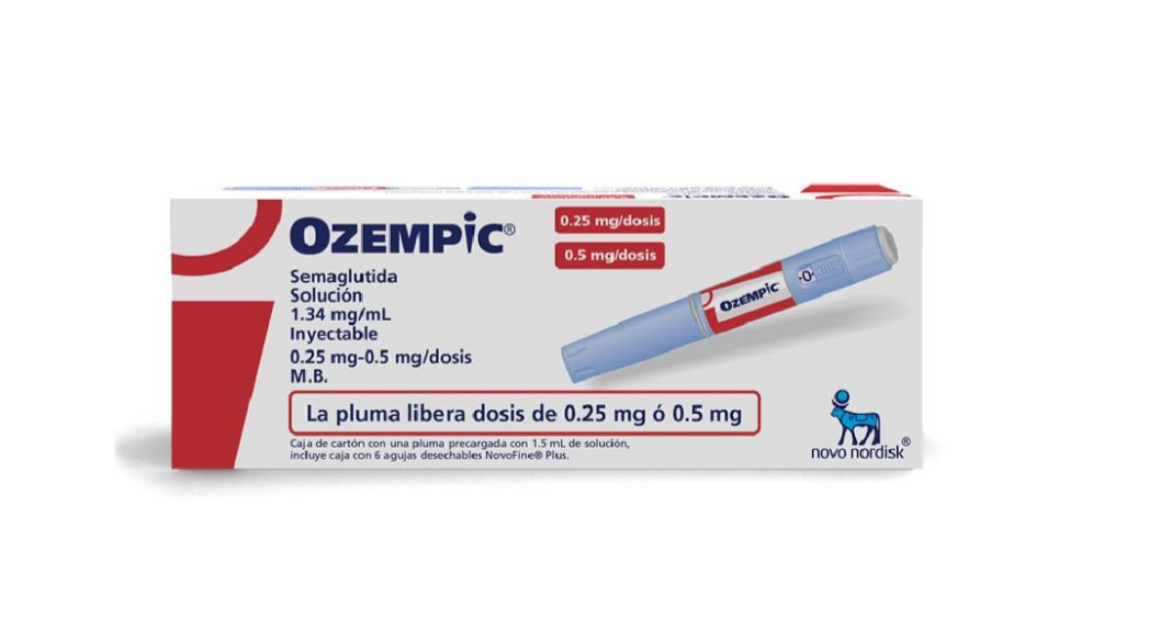 OZEMPIC ( SEMAGLUTIDA) 1.34MG/ML CAJA CON 2 ML 1 JERINGA PRELLENADA