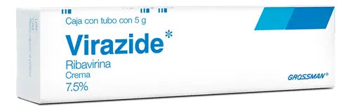 VIRAZIDE CMA. 7.5% RIVABIRINA CAJA C/TUBO C/5 G.