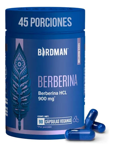 Berberina HCL 90 cápsulas