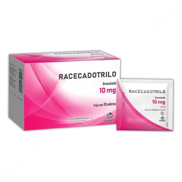 RACECADOTRILO 10 MG CAJ/18 SOBRES