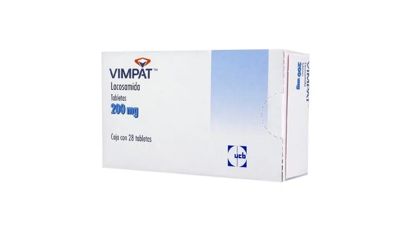 VIMPAT LACOSAMIDA 200MG TAB CAJ C/28