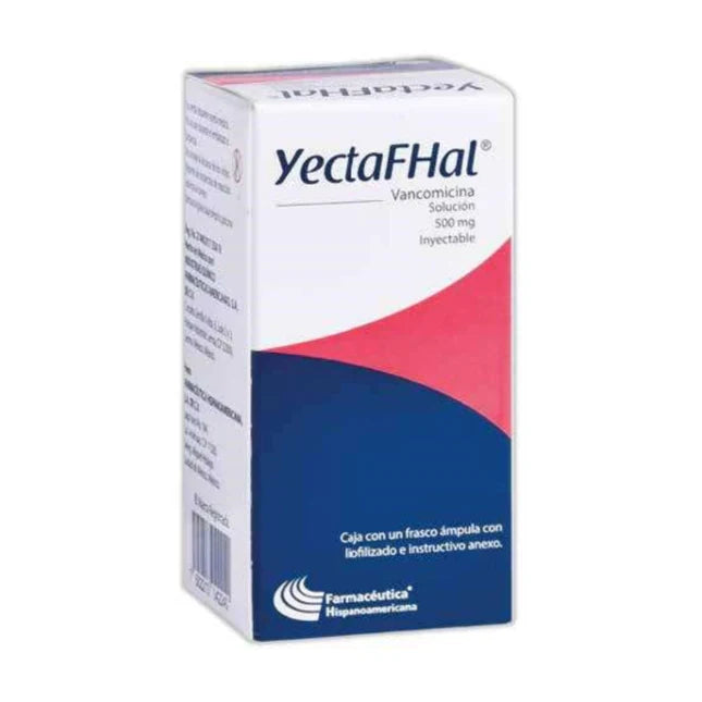 YECTAFHAL VANCOMICINA 500 MG CAJ/1FAM