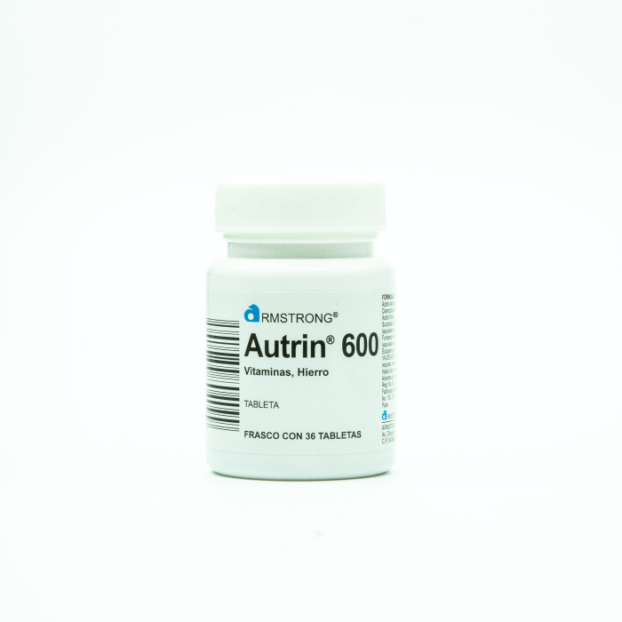AUTRIN 600MG FRASCO C/36 TABS