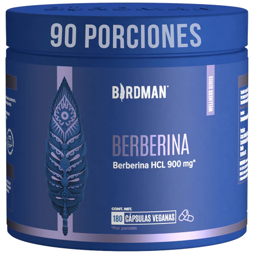 Berberina HCL 180 cápsulas