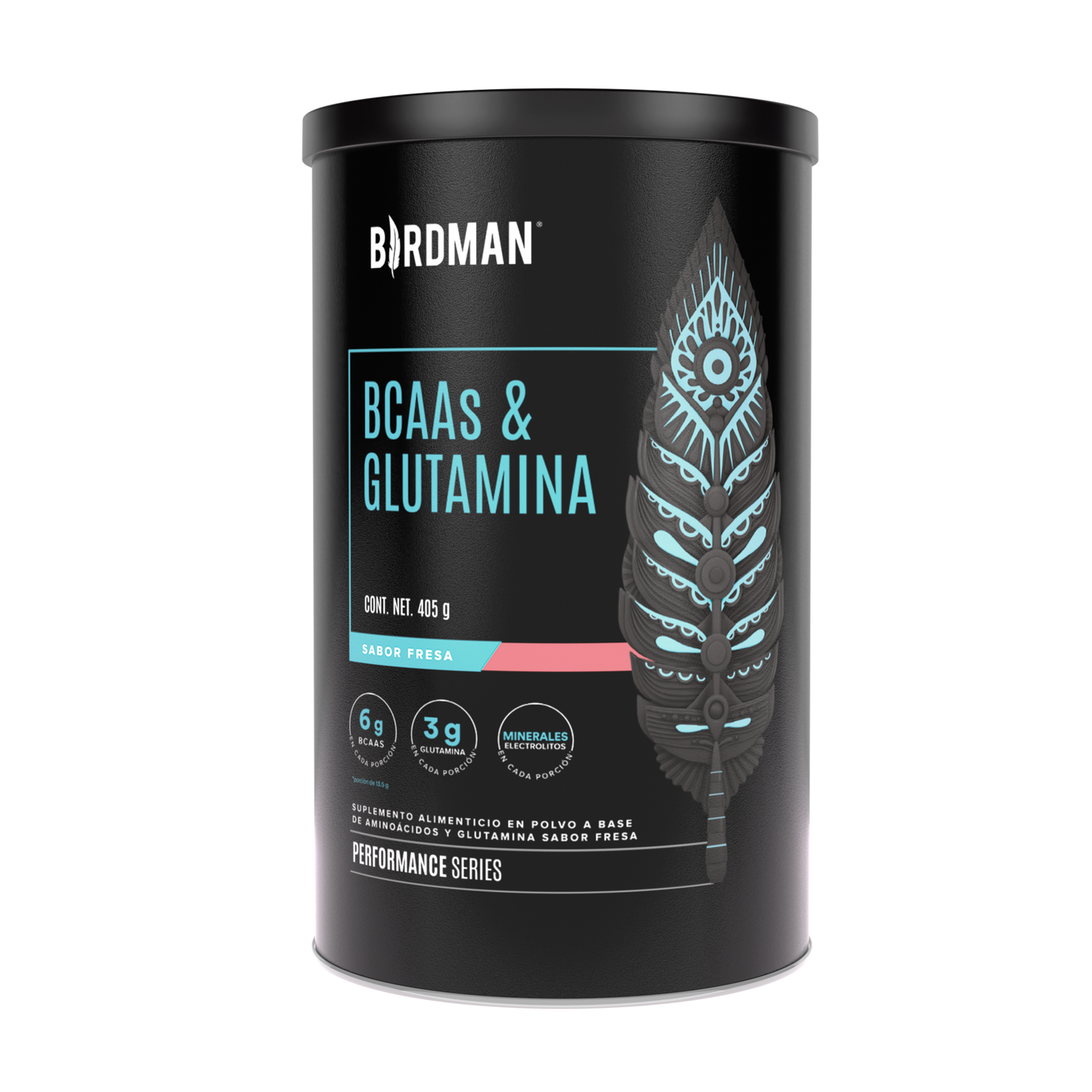 BCAAs & Glutamina Fresa 405 g