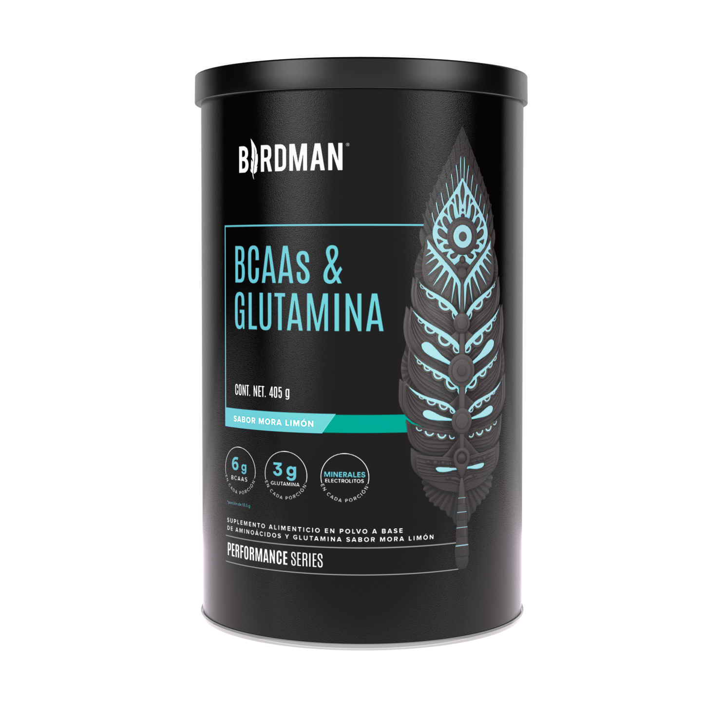 BCAAs & Glutamina Mora & Limon 405 g