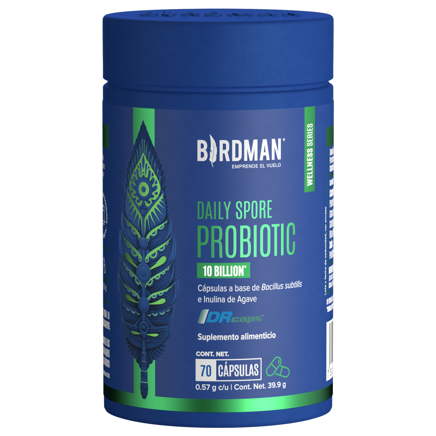 Daily Spore Probiotic - Probióticos con 10 Billones de UFC 70 cápsulas