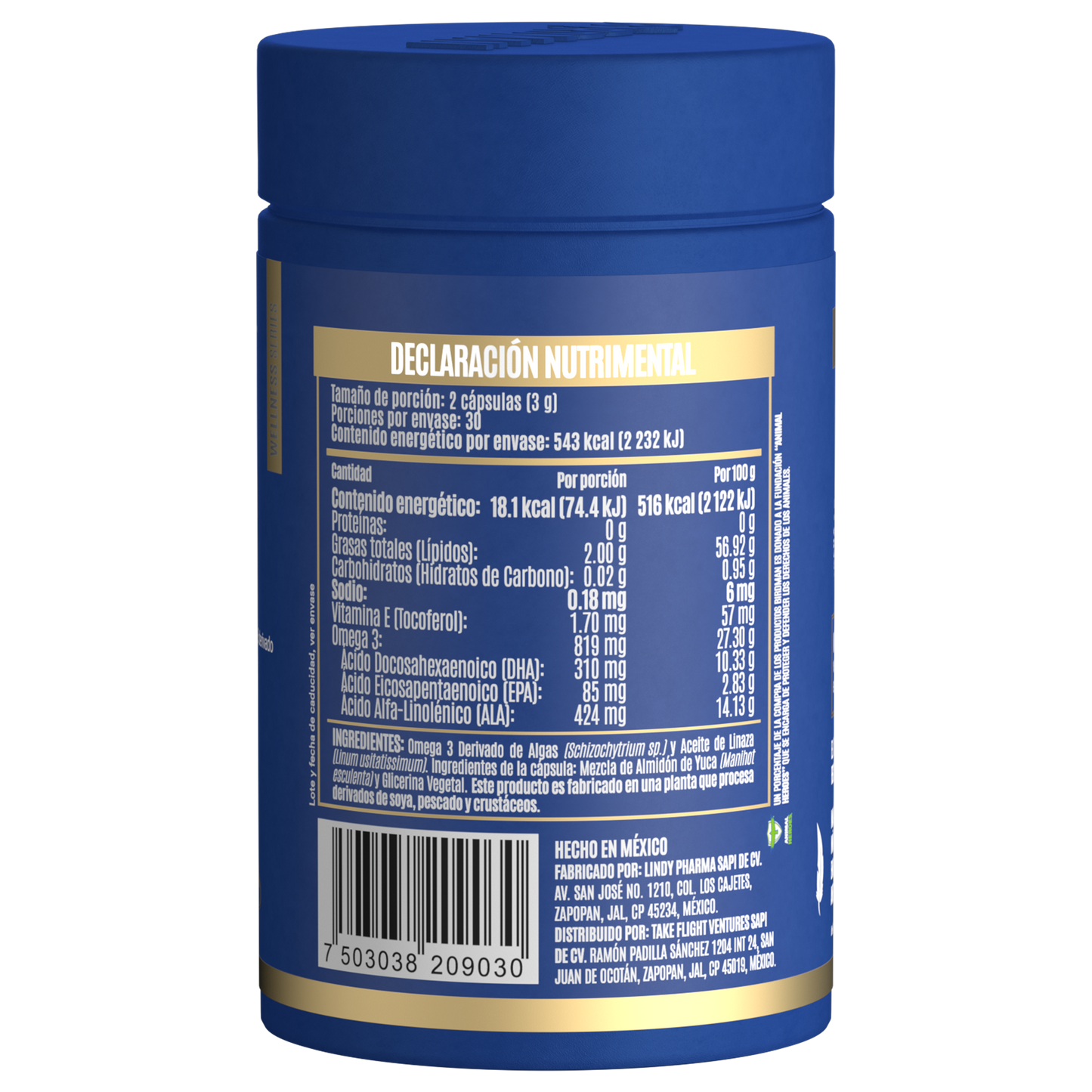 Full Spectrum Omega 3 60 cápsulas