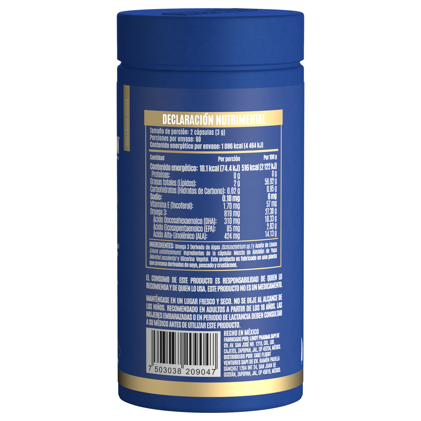 Full Spectrum Omega 3 120 cápsulas