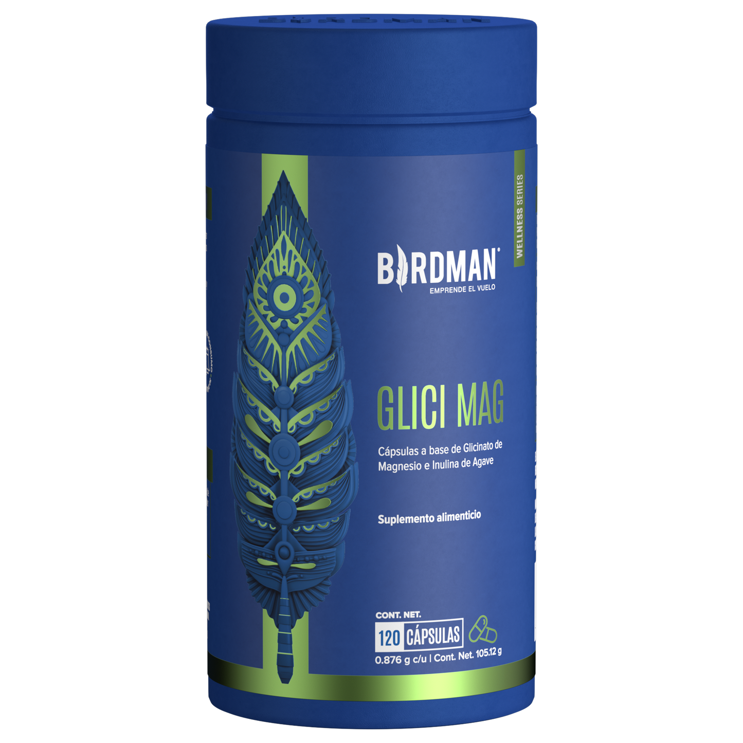 Glici mag 400 mg 120 cápsulas