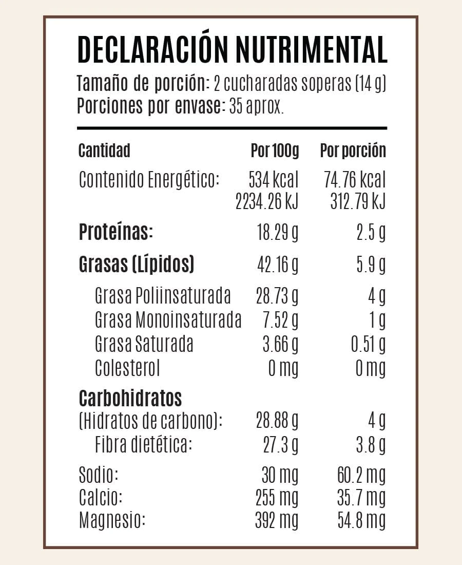 Linaza Molida 500 g