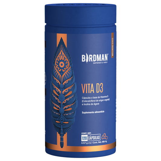 Vitamina D3 120 cápsulas