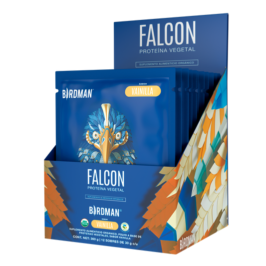 Falcon Protein 12 Pack Sobres Vainilla 12 sobres