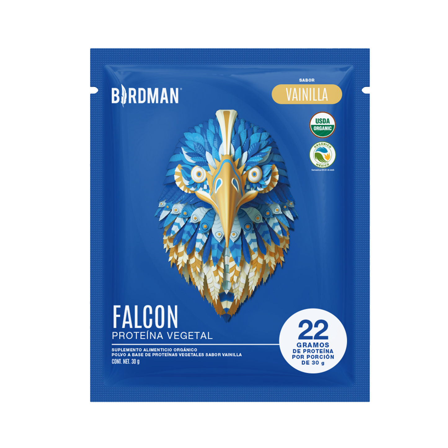Falcon Protein 12 Pack Sobres Vainilla 12 sobres
